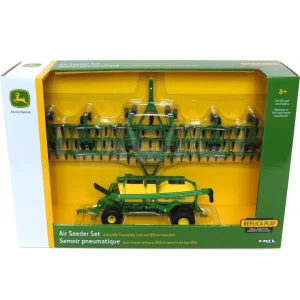 Manufacturer_ERTL Implements<1/64 John Deere Air Seeder Set with 1870 Air Drill & C850 Air Cart