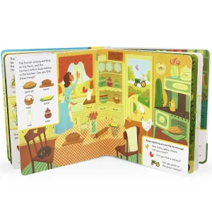 Outback Toys Books, Calendars & Dvds<John Deere Around the Farm Board Book