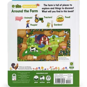 Outback Toys Books, Calendars & Dvds<John Deere Around the Farm Board Book