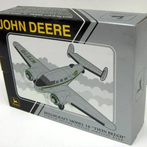 Manufacturer_SpecCast Airplanes & Banks<1992 John Deere Beechcraft Model 18 Airplane Bank