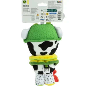 Manufacturer_ERTL Preschool Playroom | Stuffed Animals & Puppets<John Deere Bella the Cow Clip & Go™ Plush by ERTL