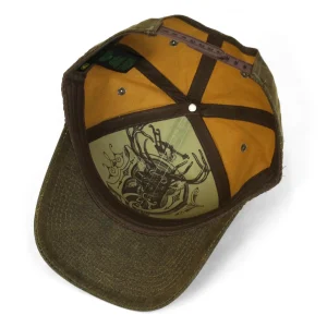 Outback Toys John Deere<John Deere Brown Heather Oil Skin Twill Cap