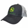 Outback Toys John Deere<John Deere Charcoal Twill Cap with Mesh Back