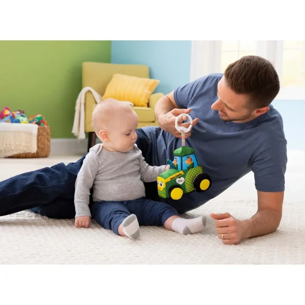 Manufacturer_ERTL Preschool Playroom<John Deere Clip & Go Tractor
