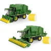 Manufacturer_ERTL Combines & Harvesters<1/64 John Deere CS770 Cotton Stripper & CP770 Cotton Picker, 75th Anniversary Set, ERTL Prestige Collection