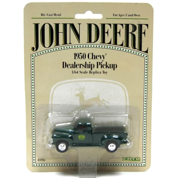 Manufacturer_ERTL Pickup Trucks<1/64 1950 John Deere Dealership Pickup