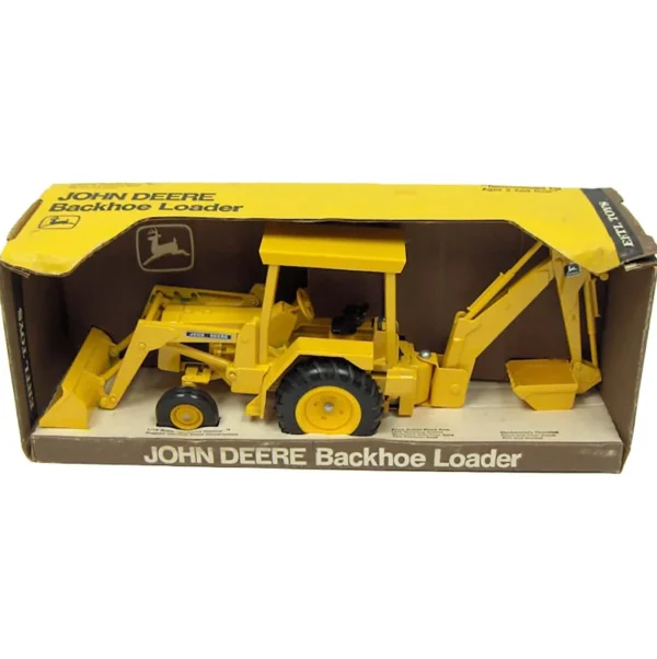 Manufacturer_ERTL Loaders<1/16 John Deere Die-cast Backhoe Loader by ERTL