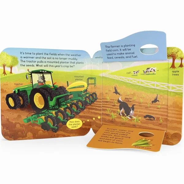 Outback Toys Books, Calendars & Dvds<John Deere Dirt Peek-a-Flap Board Book