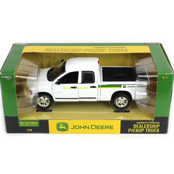 Manufacturer_ERTL Pickup Trucks<1/25 John Deere Dodge Ram 1500 Dealership Pickup Truck by ERTL