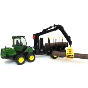 Manufacturer_Bruder Toys Forestry<1/16 John Deere 1210E Log Forwarder with Logs by Bruder