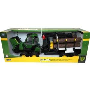 Manufacturer_Bruder Toys Forestry<1/16 John Deere 1210E Log Forwarder with Logs by Bruder