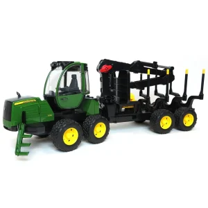 Manufacturer_Bruder Toys Forestry<1/16 John Deere 1210E Log Forwarder with Logs by Bruder