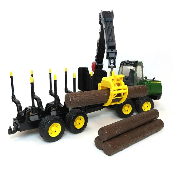 Manufacturer_Bruder Toys Forestry<1/16 John Deere 1210E Log Forwarder with Logs by Bruder