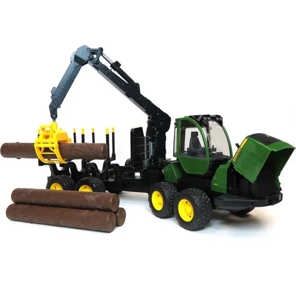 Manufacturer_Bruder Toys Forestry<1/16 John Deere 1210E Log Forwarder with Logs by Bruder