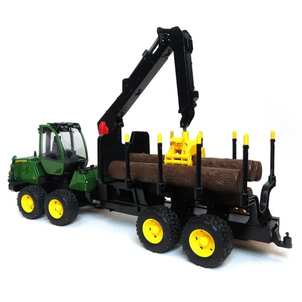 Manufacturer_Bruder Toys Forestry<1/16 John Deere 1210E Log Forwarder with Logs by Bruder