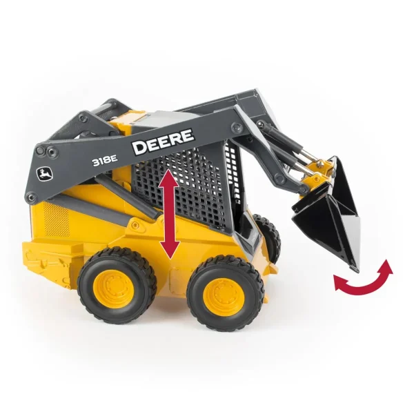Manufacturer_ERTL Loaders<1/16 John Deere 318E Skid Steer Loader