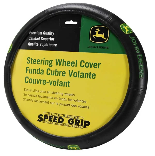 Outback Toys Tools & Auto<John Deere Elite Grip Steering Wheel Cover