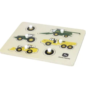Outback Toys Games & Puzzles | Preschool Playroom<John Deere Equipment 12in x 9in Wooden Puzzle