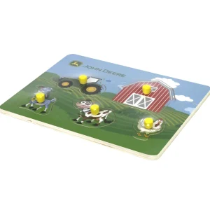 Outback Toys Games & Puzzles | Preschool Playroom<John Deere Farm & Field 12in x 9in Wooden Puzzle