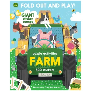 Manufacturer_ERTL Books, Calendars & Dvds<John Deere Farm Puzzle Activity Book