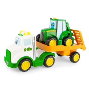 Manufacturer_ERTL Preschool Playroom<John Deere Farmin Friends Rollback Hauling Set with Tractor