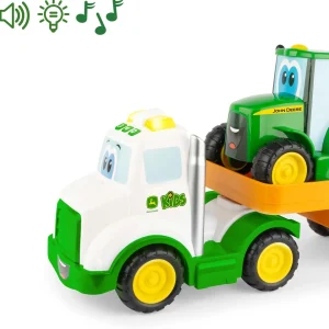 Manufacturer_ERTL Preschool Playroom<John Deere Farmin Friends Rollback Hauling Set with Tractor