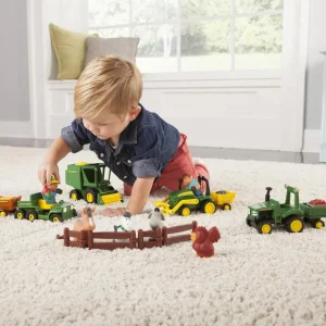Manufacturer_ERTL Preschool Playroom<John Deere Fun on the Farm Vehicle Set