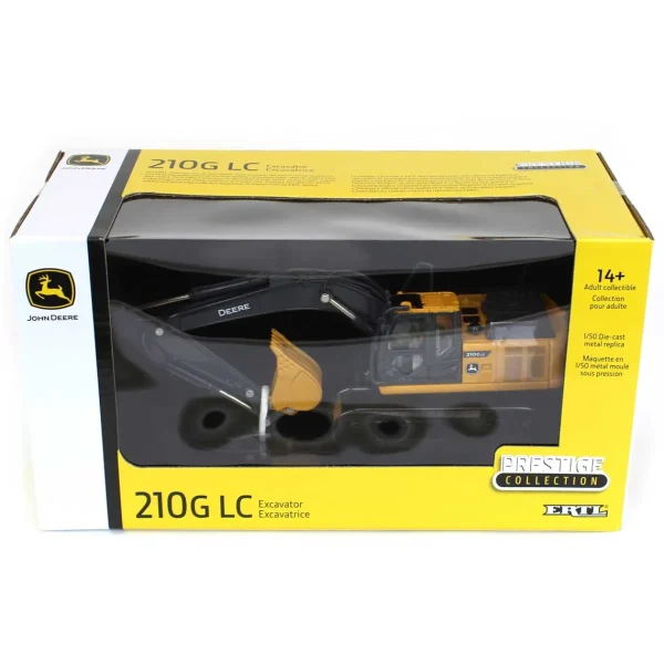 Manufacturer_ERTL Excavators<1/50 John Deere 210G LC Excavator, ERTL Prestige Collection