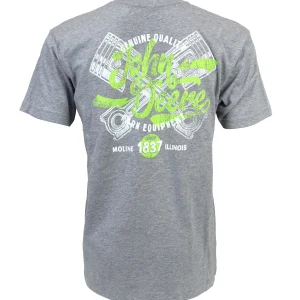Outback Toys John Deere<John Deere Genuine Quality Farm Equipment Gray T-Shirt