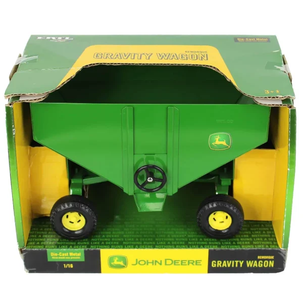 Manufacturer_ERTL Implements<1/16 John Deere Gravity Wagon by ERTL