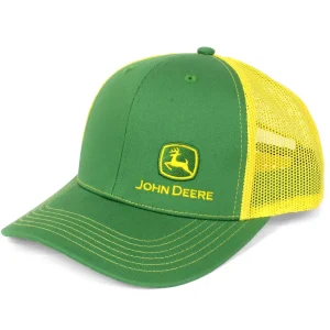 Outback Toys John Deere<John Deere Green & Yellow Mesh Back Hat