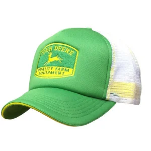 Outback Toys John Deere<John Deere Green Foam Trucker Cap with White Mesh Back