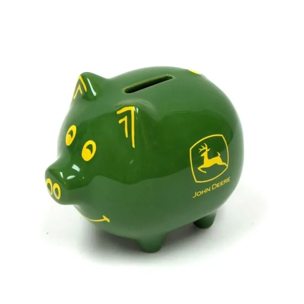 Outback Toys Bed & Bath<John Deere Green Pig Savings Bank