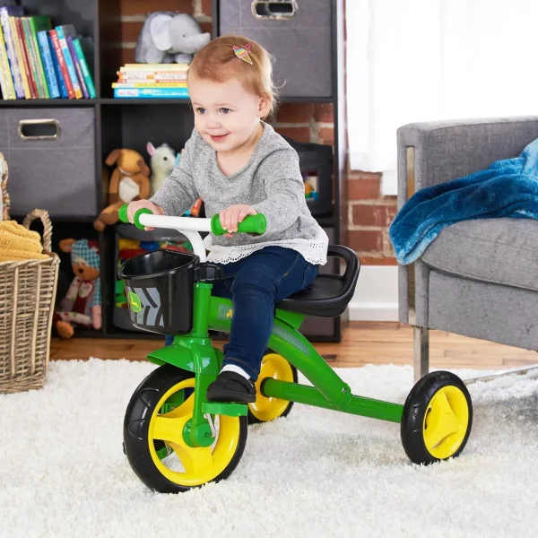 Outback Toys John Deere | Trikes & Other Pedals<John Deere Green Steel Tricycle
