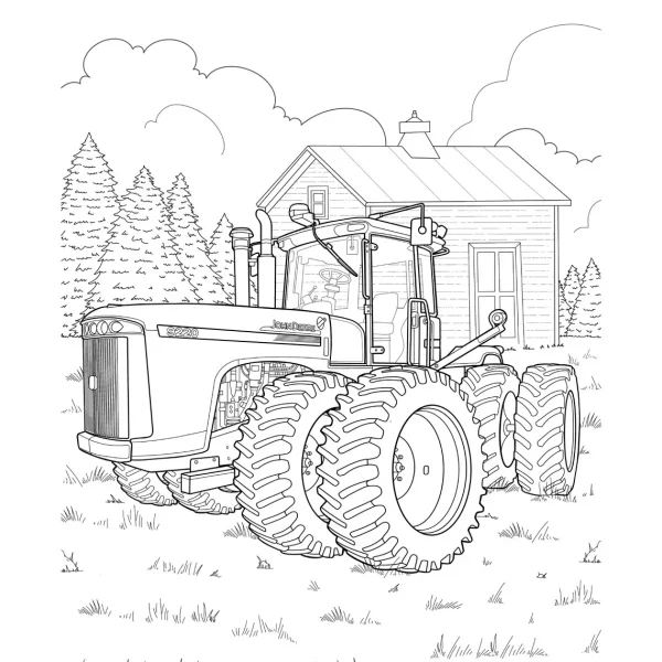 Outback Toys Books, Calendars & Dvds<John Deere Green Tractors Coloring Book: 36 Detailed Classic and Modern Tractors