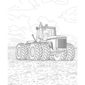 Outback Toys Books, Calendars & Dvds<John Deere Green Tractors Coloring Book: 36 Detailed Classic and Modern Tractors