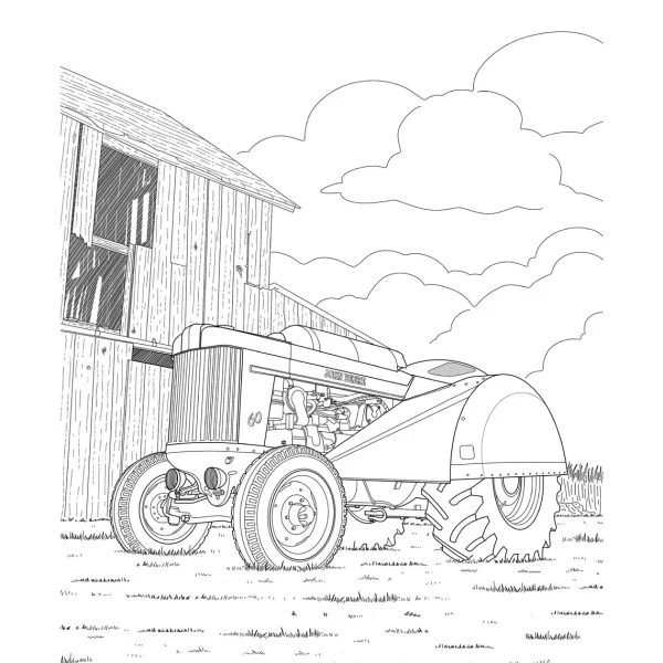 Outback Toys Books, Calendars & Dvds<John Deere Green Tractors Coloring Book: 36 Detailed Classic and Modern Tractors