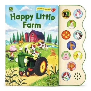 Outback Toys Books, Calendars & Dvds<John Deere Happy Little Farm Sounds Book