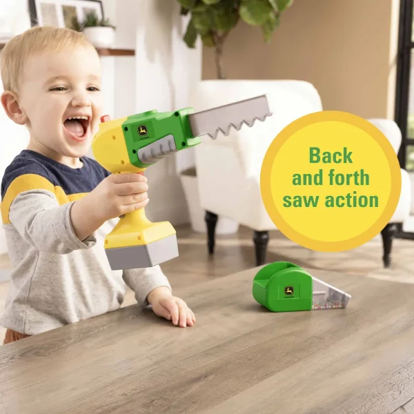 Manufacturer_ERTL Preschool Playroom<John Deere 2-in-1 Power Tool Toy by ERTL