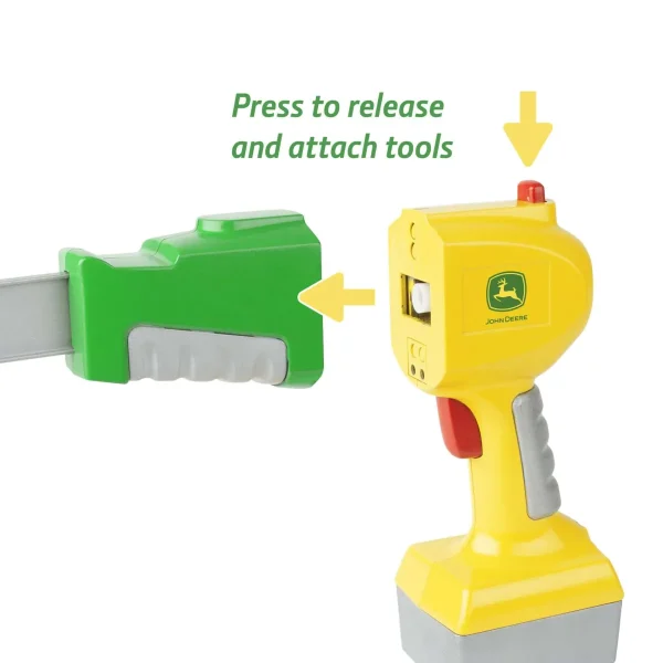 Manufacturer_ERTL Preschool Playroom<John Deere 2-in-1 Power Tool Toy by ERTL