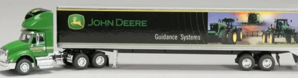 Manufacturer_SpecCast Box Trucks & Trailers<1/64 John Deere International 8600 w/ GPS System Trailer