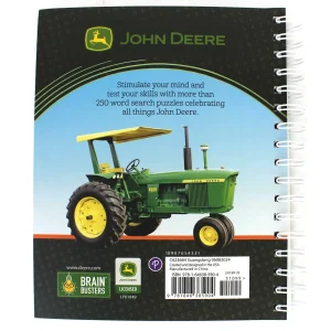 Outback Toys Books, Calendars & Dvds<John Deere Kids Brain Busters Word Search Book