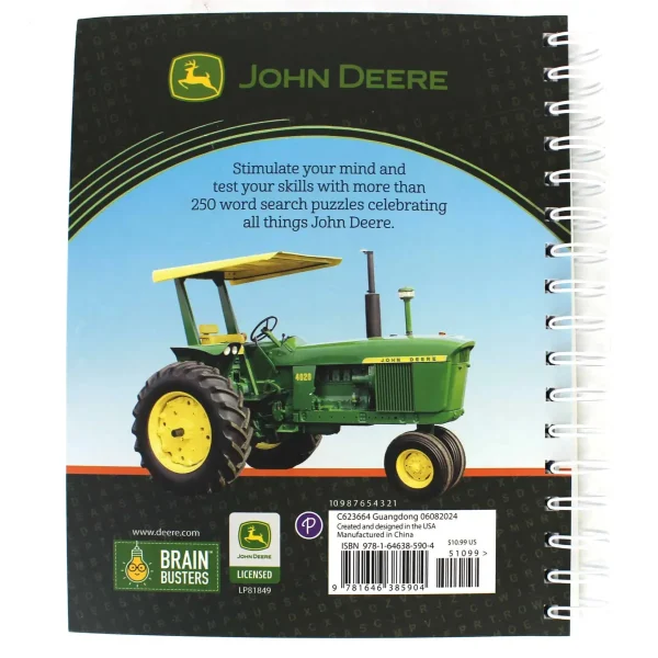 Outback Toys Books, Calendars & Dvds<John Deere Kids Brain Busters Word Search Book