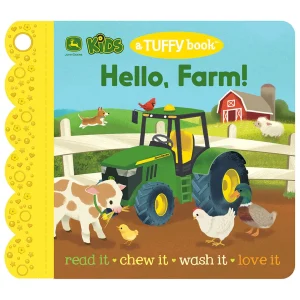Outback Toys Books, Calendars & Dvds<John Deere Kids Hello Farm! Tuffy Book