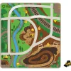 Outback Toys Preschool Playroom<John Deere Kids Playmat with Skid Steer & Construction Theme