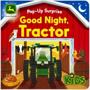 Outback Toys Books, Calendars & Dvds<John Deere Kids Pop-Up Surprise Good Night Tractor Board Book