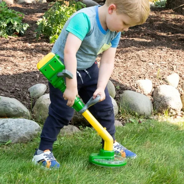 Manufacturer_ERTL Preschool Playroom<John Deere Kids Power Trimmer (No Batteries Required)
