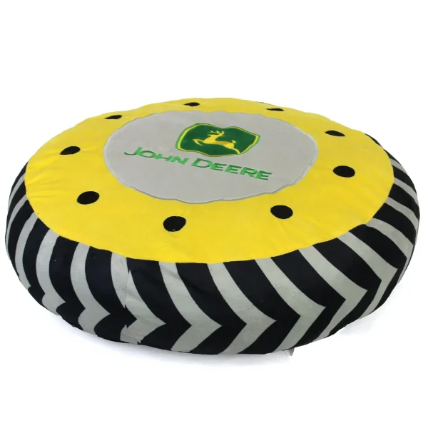 Outback Toys Bed & Bath | Farm Art & DéCor<John Deere LARGE Round Tire Plush Pillow