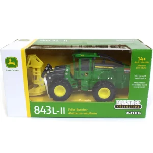 Manufacturer_ERTL Forestry<1/50 John Deere 843L-II Wheeled Feller Buncher, ERTL Prestige Collection