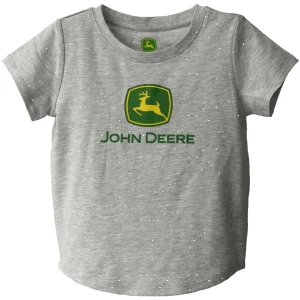 Outback Toys John Deere<John Deere Logo Girls Juvy Short Sleeve T-Shirt